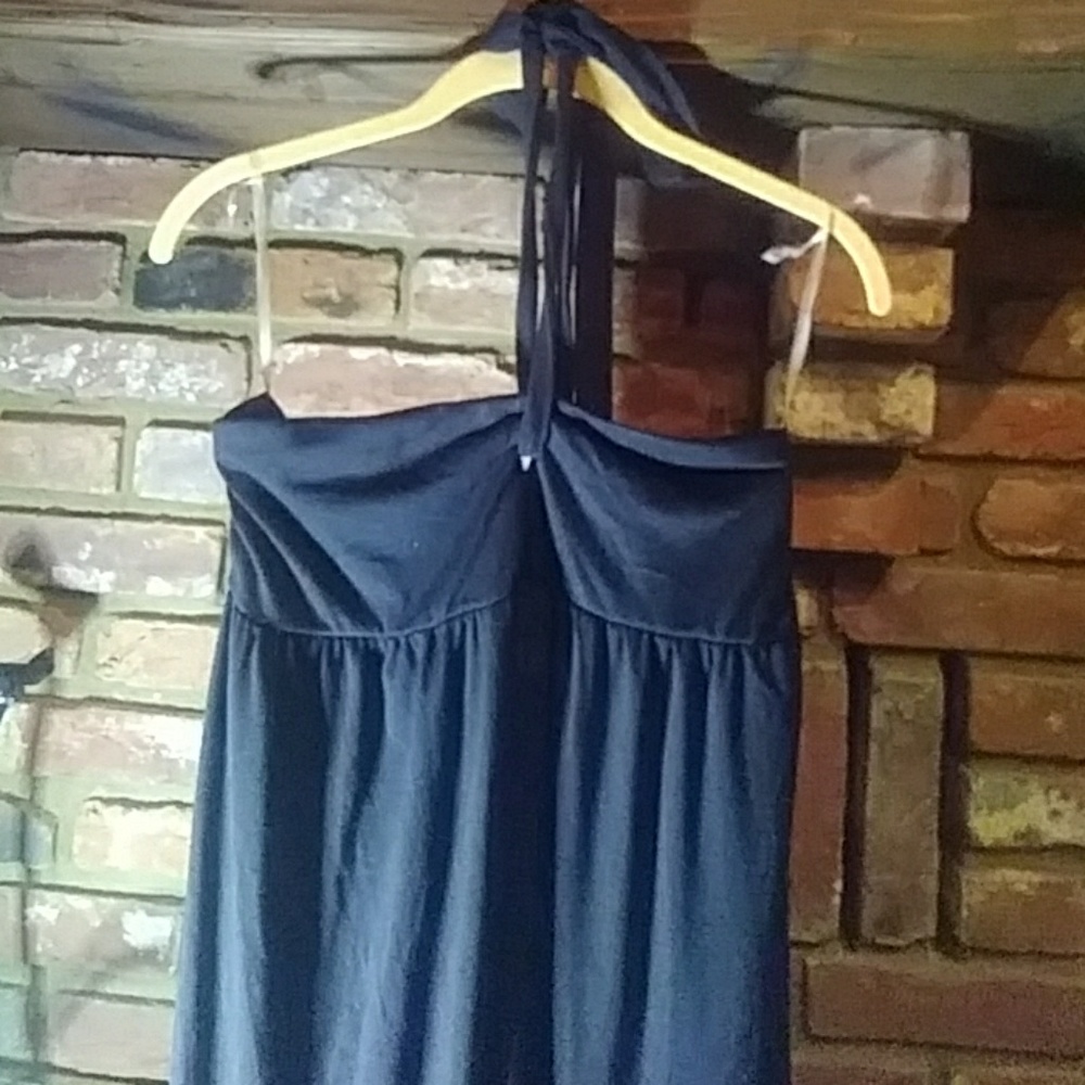 Long black dress!